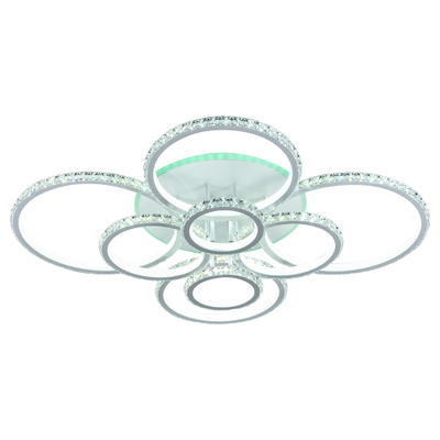 Люстра светодиодная 8052/8 WHT 480W+11W RGB Profit Light