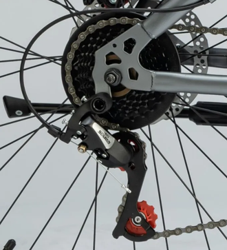 Велосипед Фэтбайк FU604/ 21ск 26" серый "Ягуар" рама 17"