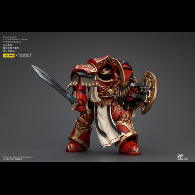Алый паладин Кровавых Ангелов (Warhammer Horus Heresy) - КОЛЛЕКЦИОННАЯ ФИГУРКА 1/18 Blood Angels Crimson Paladin 1 (JT00317) - JOYTOY