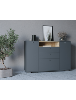 Комод Ланс К303 графит ДСВ