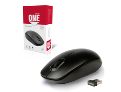 мышь smartbuy one 300ag-к, беспроводная, черная