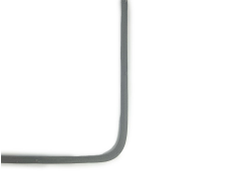 Уплотнитель дверцы для духового шкафа Gorenje (500x420мм) с пиролитической очисткой