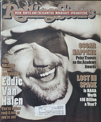 Rolling Stone Magazine Issue 706  Eddie Van  Halen, Иностранные музыкальные журналы, Intpressshop