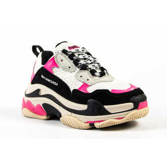 Balenciaga Triple S Розовые с черным