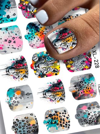 ПЛЕНКИ ДЛЯ НОГТЕЙ 9,5*13,5 СМ XL-228