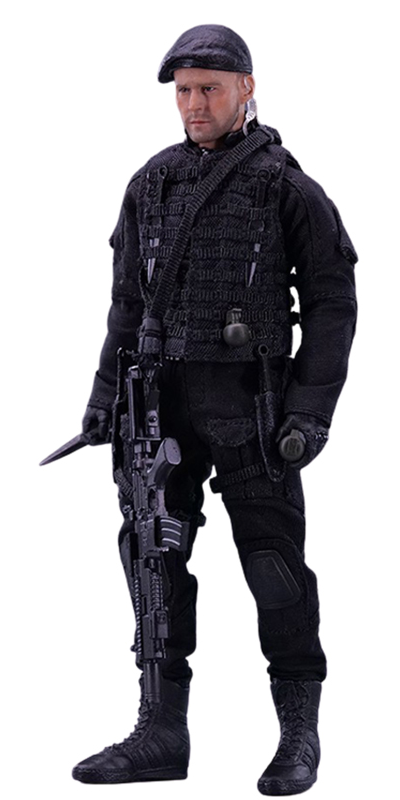 Ли Кристмас (Джейсон Стетхэм, "Неудержимые") - КОЛЛЕКЦИОННАЯ ФИГУРКА 1/12 (PC028) - PCTOYS