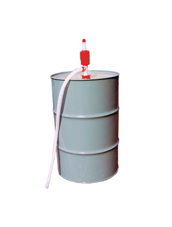 Помпа-сифон пластмассовая DP-20 18 л/мин., длина 114 см, ø 20 мм, для бензина, керосина, дизельного топлива и других химикатов