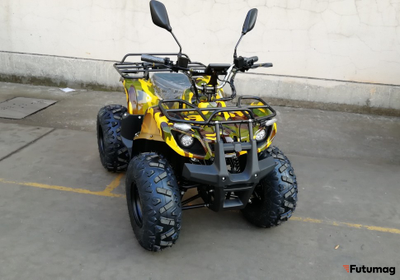 Квадроцикл GreenCamel Atakama T320 (48V 1000W R8 Дифференциал) армейский желтый