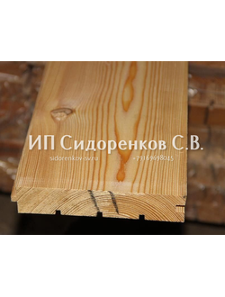 Половая доска 27х85 лиственница сорт С