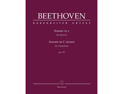 Beethoven. Sonate №32 c-Moll op.111 für Klavier