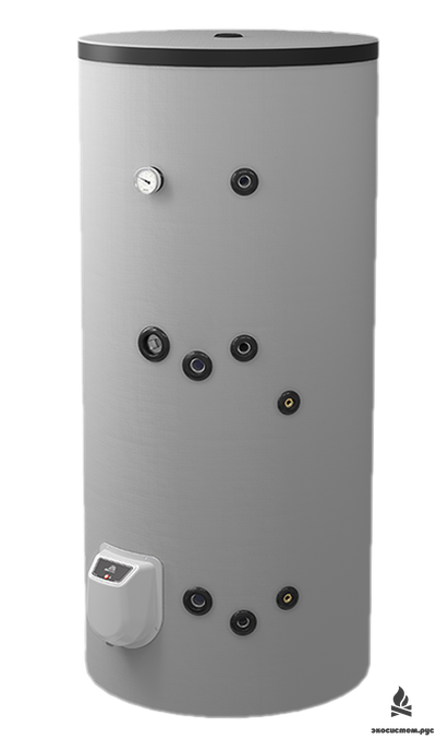 Комбинированный напольный водонагреватель с одним теплообменником Eldom 500 литров эмалированный