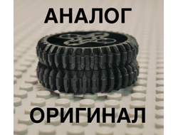 !АНАЛОГ! Technic, Gear 36 Tooth Double Bevel, Black (32498 / 4177434 / 4255563)