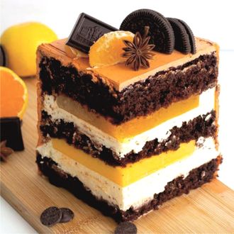 Торт "Шоколад-маракуйя"