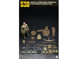 ПРЕДЗАКАЗ - Пулеметчик ССО РФ - Коллекционная ФИГУРКА 1/6 scale Special Operation Forces of The Russian Federation (SSO) (26075A) - Easy&Simple ?ЦЕНА: 26300 РУБ.?