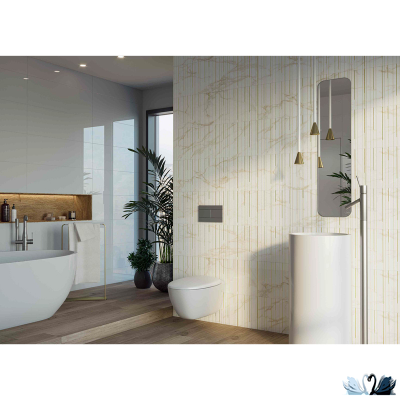 Декор Creto Вставка Shine diamond 30х90 см для стен