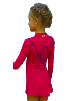 ПЛАТЬЕ С РЕЛЬЕФНОЙ ВЫШИВКОЙ С ВЫРЕЗОМ НА СПИНЕ и БЕЗ ВЫРЕЗА, БЕЗ АППЛИКАЦИИ SWAROVSKI