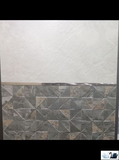 Плитка Eurotile Kota White Matt 30x60 см настенная матовая, рваный камень