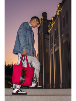 Эко-шоппер с принтом "Самоцветы", коллекция "Волшебные мечты"