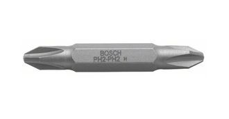 Бита двухсторонняя Bosch 60 мм. PH2-PH3; PZ2-PZ3; PH2-PH2; PH2-PZ2.