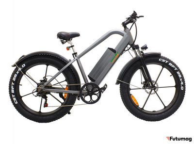 Электровелосипед GreenCamel Хищник (R26FAT 500W 48V 10Ah) Алюм, 6скор серый