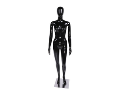 WA99B2 Манекен женский черный глянец