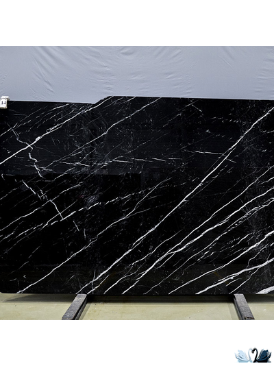 Керамогранит Creto Pietra Nero 80 х 160 см черный