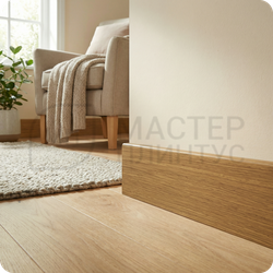 Плинтус МДФ TeckWood 80х10х2150 мм. Дуб лайн