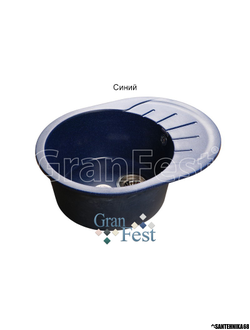 Керамическая мойка Granfest GF-R580L реверсивная 1 секционная мойка