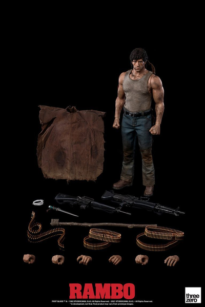 Джон Рэмбо (Сильвестр Сталлоне) - КОЛЛЕКЦИОННАЯ ФИГУРКА 1/6 John Rambo (3Z02880W0) - threezero