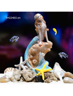 Декор для аквариума Русалочка