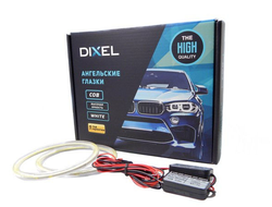 Кольцо COB WHITE 80мм с драйвером, 12-24v, 1шт