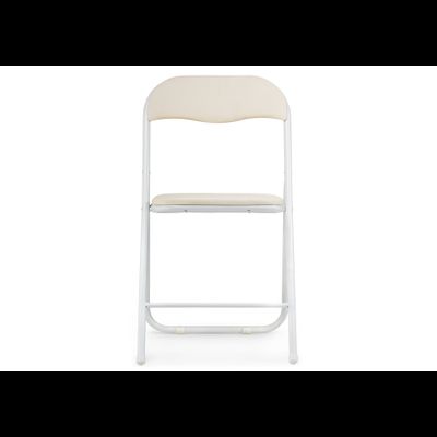 Стул на металлокаркасе Fold 1 складной white