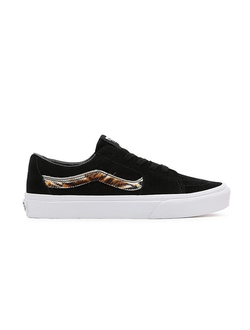 Кеды Vans Sk8-Low (Soft Suede) Black/Tiger