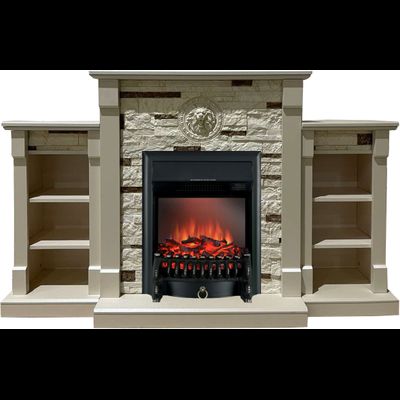 Электрокамин Гамбург SL M1 с очагом Fobos