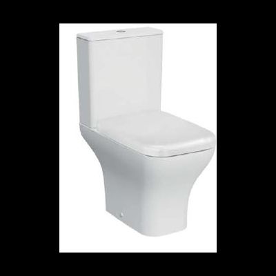 Yапольнsq безободковый унитаз Vitra Polar, двурежимный механизм смыва 3/6 л, дюропластовое сиденье, микролифт, 9843B003-7201