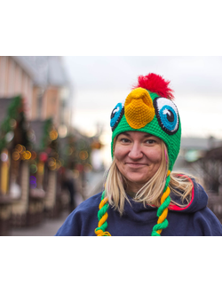 Шапка Попугай