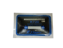 CLIPPER НАБОР ЗАПЛАТ K720 кордовых для боковых порезов, 76*125мм (2 слоя корда), синий адгезивный слой