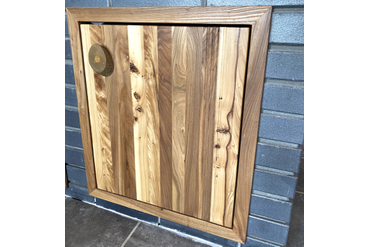 Фасады из карагача для мангальной зоны. Работа spilcenter,com.г.Москва