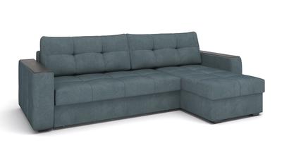 ДВУСПАЛЬНЫЙ ОРТОПЕДИЧЕСКИЙ ПРУЖИННЫЙ УГЛОВОЙ ДИВАН СИЭТЛ, МЕТАЛЛООСНОВА, СО СПАЛЬНЫМ МЕСТОМ И МЕХАНИЗМОМ ПАНТОГРАФ, С ЯЩИКАМИ ХРАНЕНИЯ, ШИРОКИЕ ПОДЛОКОТНИКИ С ДЕКОРОМ И СИСТЕМОЙ ХРАНЕНИЯ