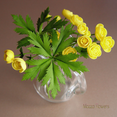 Букет "Лесные купавки".