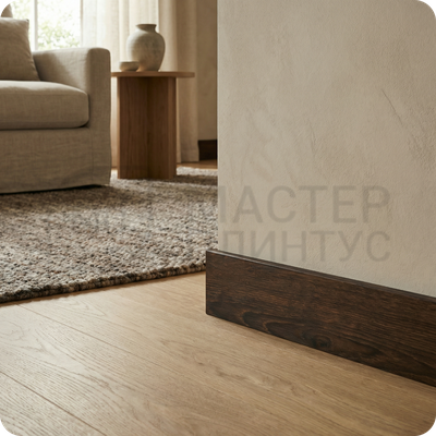 Плинтус МДФ TeckWood 80х10х2150 мм. Дуб каньон