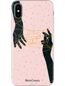 Чехол для Apple iPhone с дизайном любовь № 27