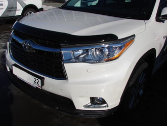 Дефлектор капота темный TOYOTA HIGHLANDER 2014-, NLD.STOHIG1412