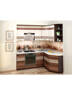 Кухонный гарнитур угловой Рио  ширина 200х150 см