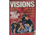 Visions Magazine April 2003 BoySetsFire Cover Placebo Иностранные музыкальные журналы, Intpressshop