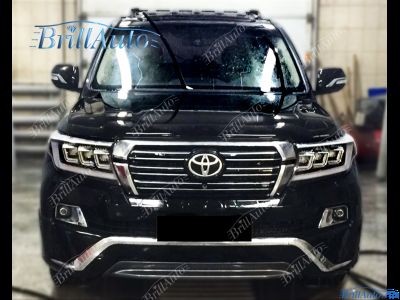 Рестайлинг Toyota Land Cruiser 200 07-15 стиль 21 + обвес Executive