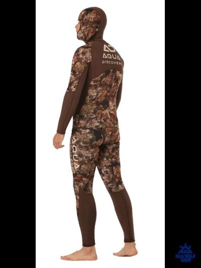 Гидрокостюм неопрен 9мм AquaDiscovery «Атаман V2» CAMO р.56