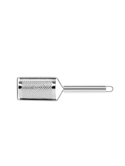 Терка с ручкой 26 см. раб. часть 25*3 см. нерж. выпуклая