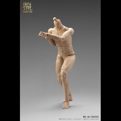 Тело с шеей, кистями и стопами - Male body (AL100045) - Alert Line