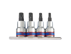 Набор торцевых насадок 1/2", SPLINE, М6-М12 KING TONY 4126PR